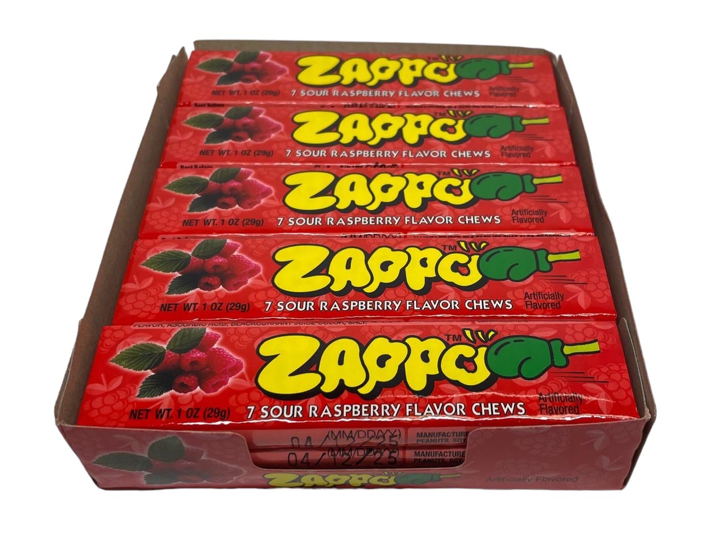 Zappo Sour Raspberry Chews