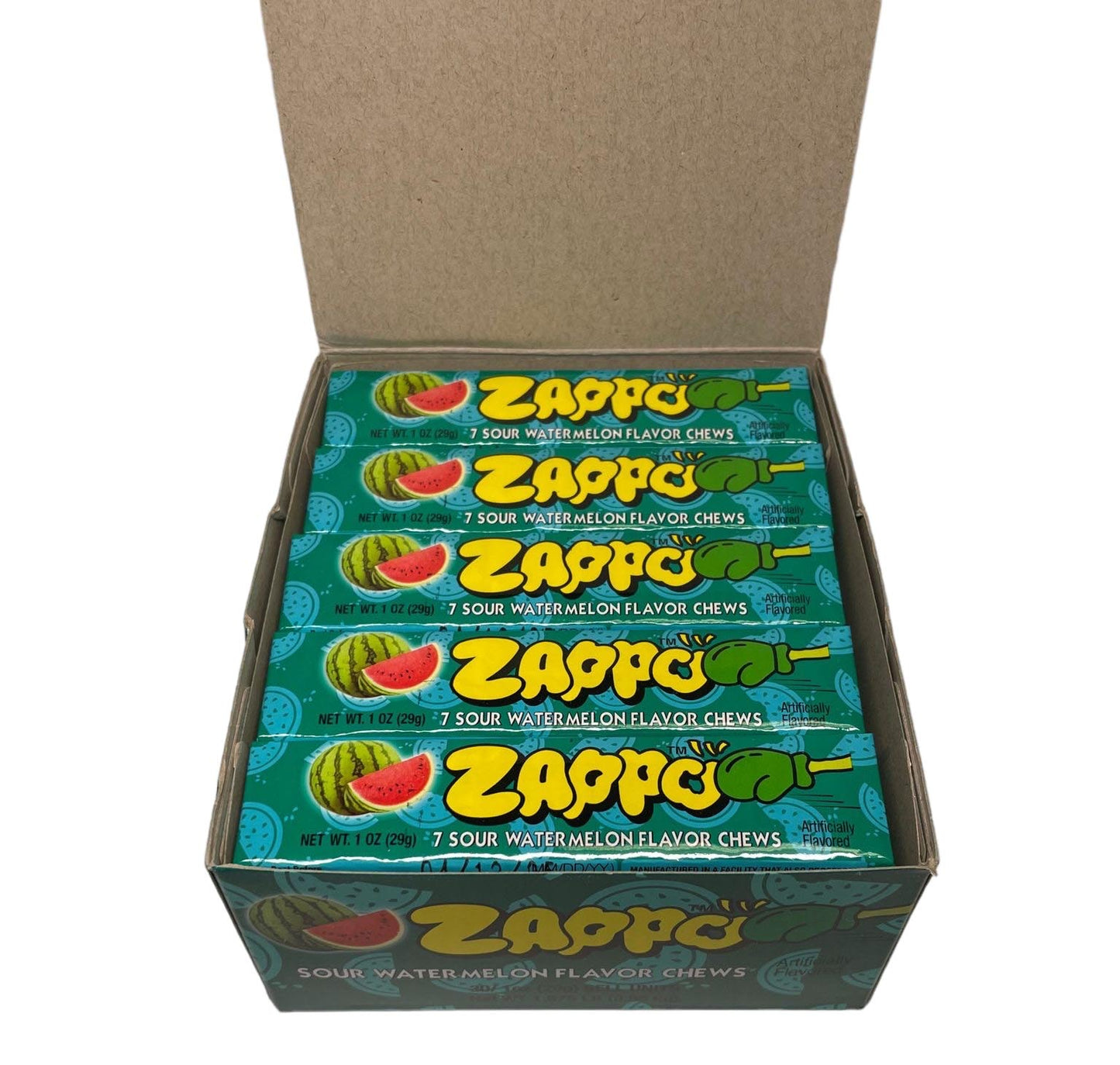 Zappo Sour Watermelon Chews